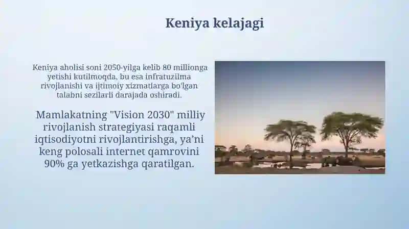 Keniya iqtisodiyoti va madaniyati 3