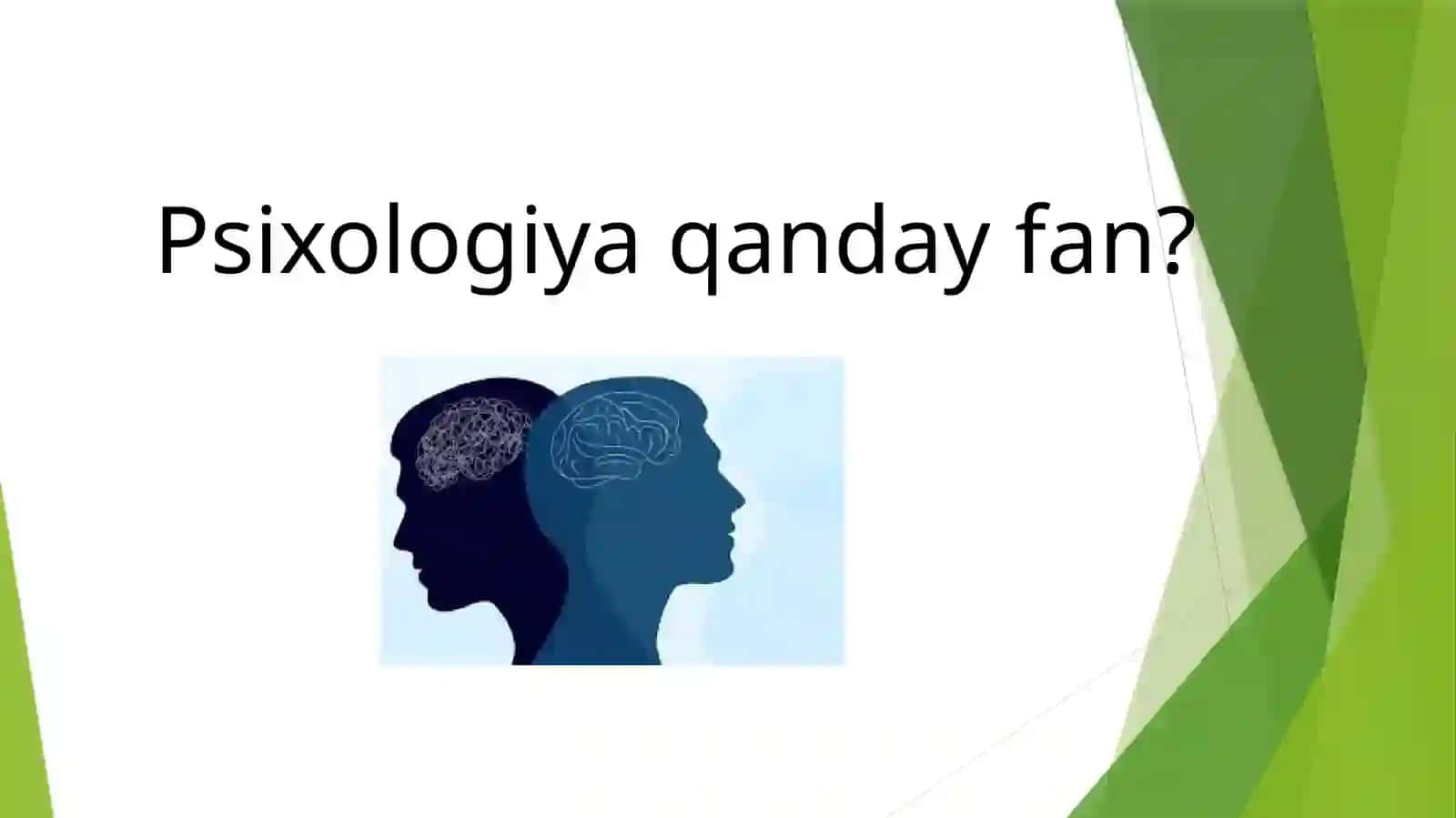 Psixologiyafanining predmeti va rivojlanishi tarixi 3