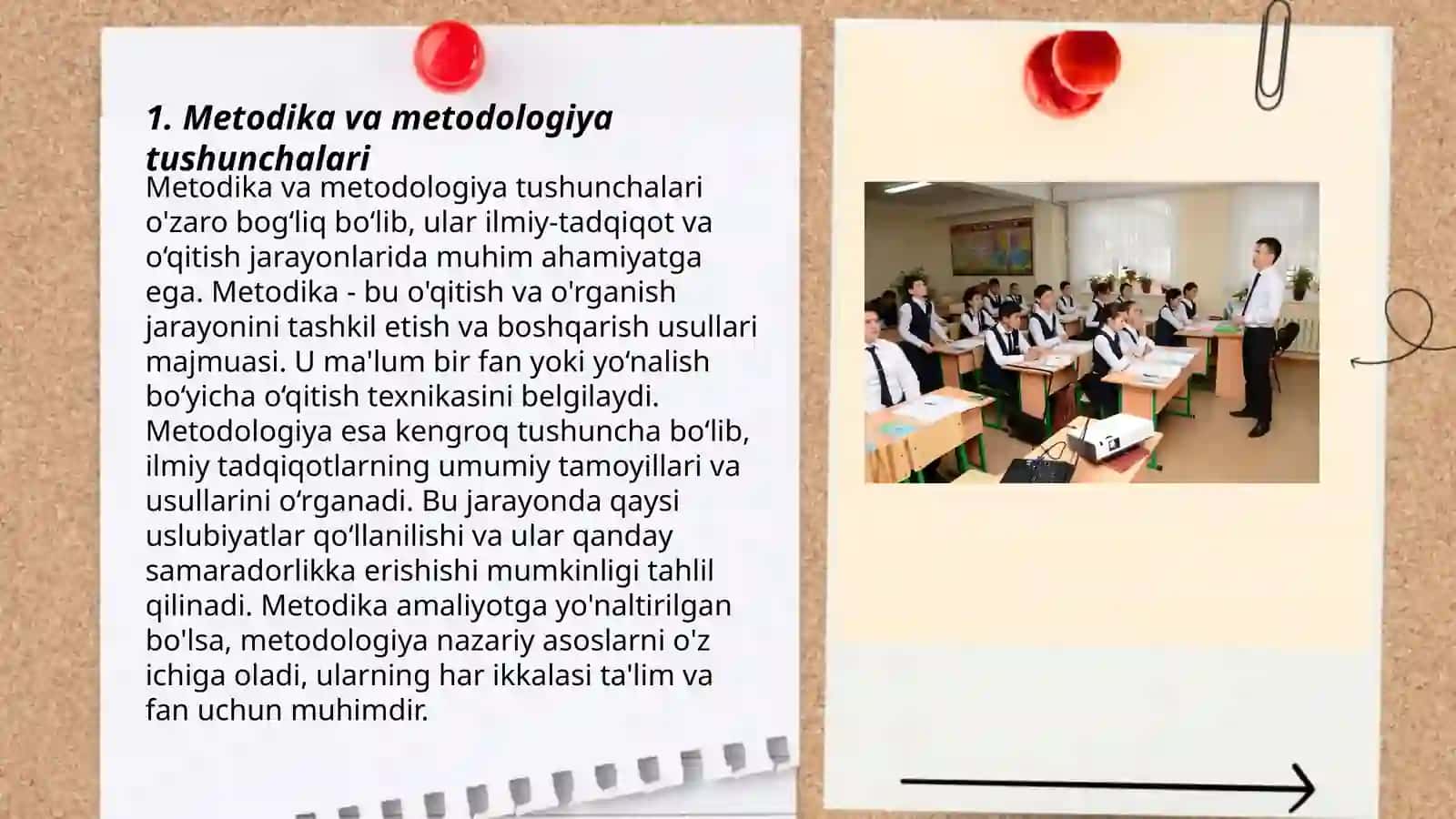 Pedagogika adabiyotlar lugʻat maʼlumotlarni oʻqib oʻrganish orqali ʼʼmetodikaʼʼ, ʼʼfan metodikasi ʼʼ ʼʼ oʻqitish metodikasiʼʼ tushunchalarining mohiyati 3