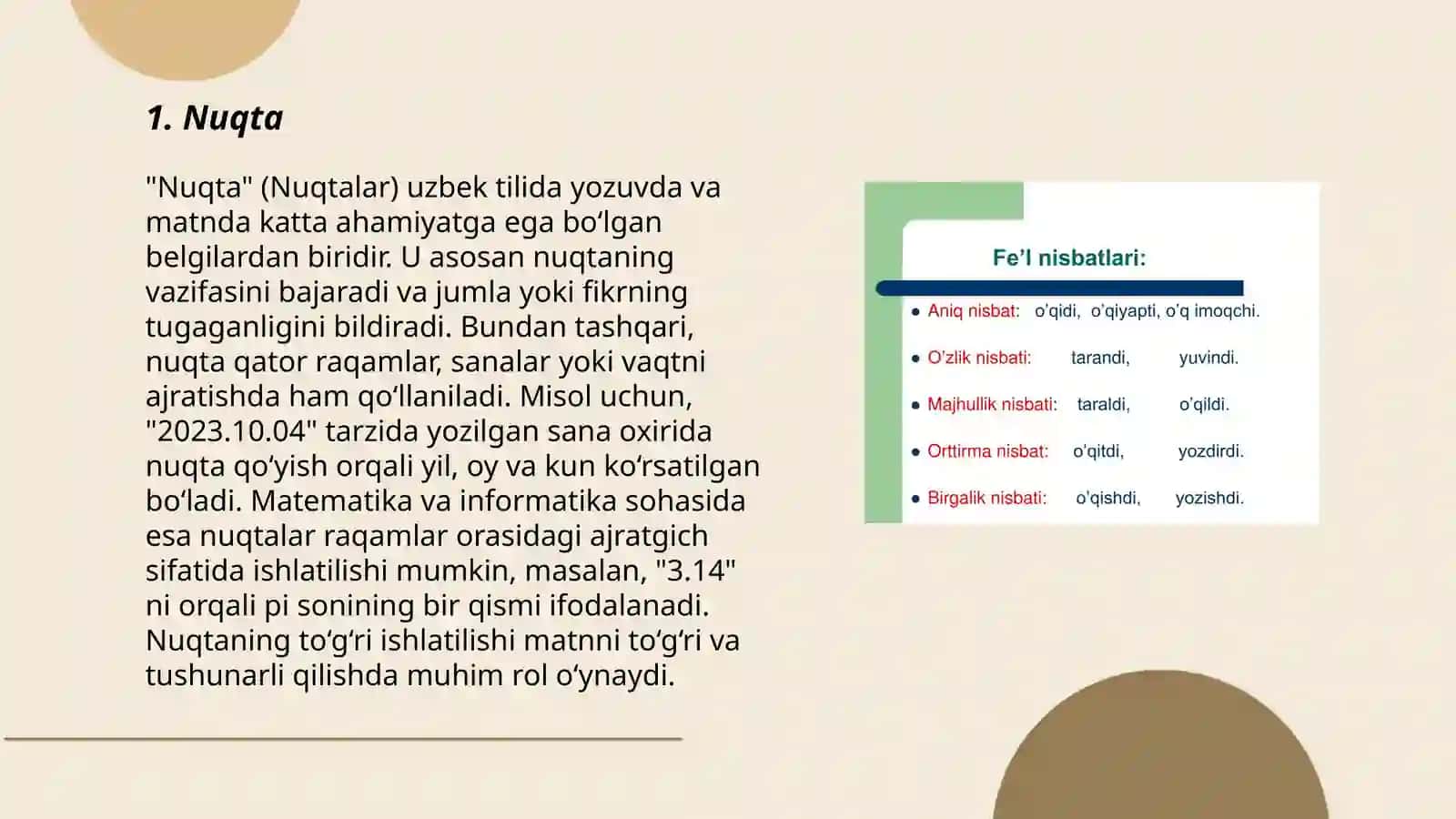 Oʻzbek tilida tinish belgilar imlosi 3