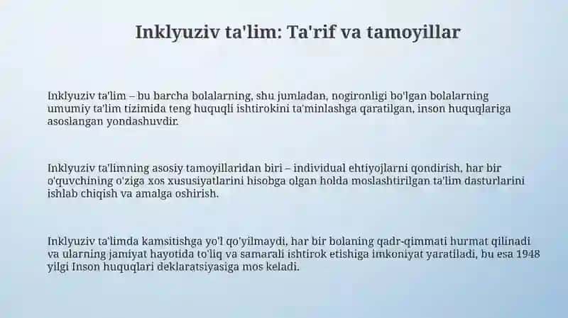 Inklyuziv talim modellarini: tahlili va xususiyatlari 3