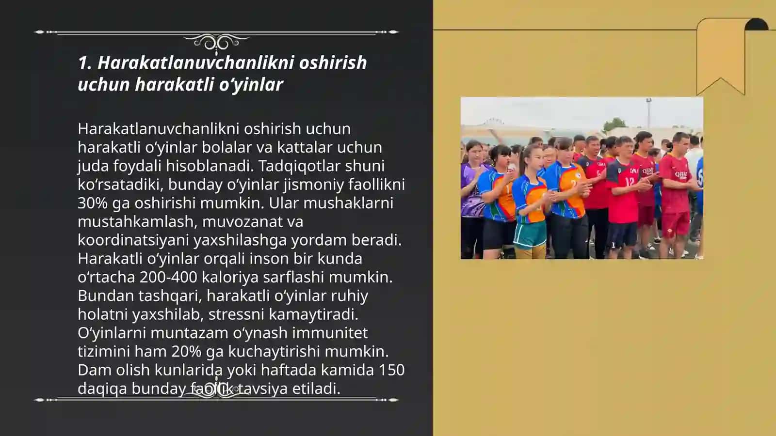 Harakatli òyinlar 3