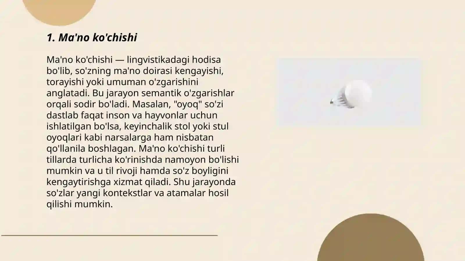 Oʻquvchilarni soʻzning yangi maʼnolari bilan tanishtirish 3