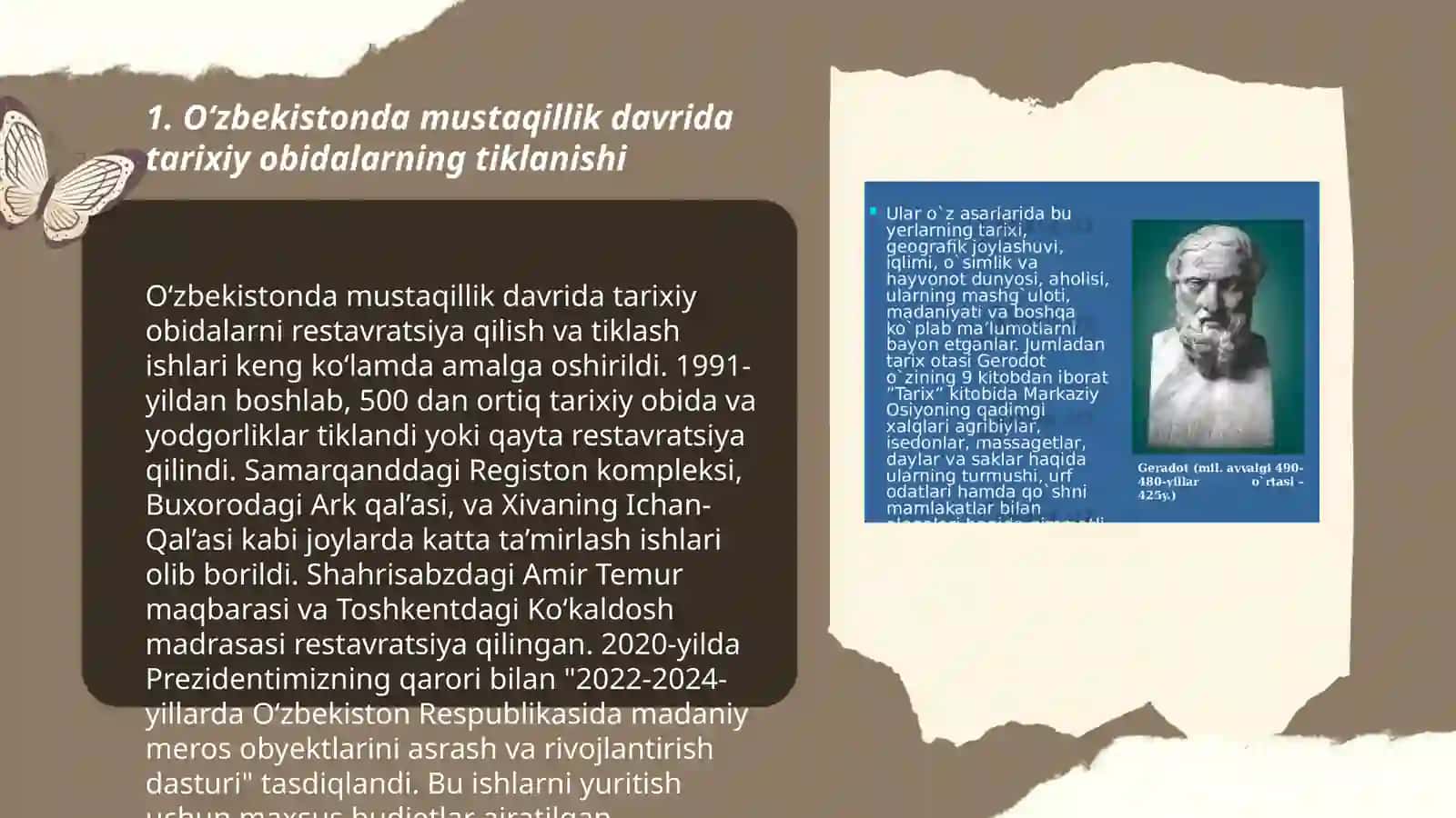 Oʻzbekistondagi Tarixiy va Madaniy Meros 3