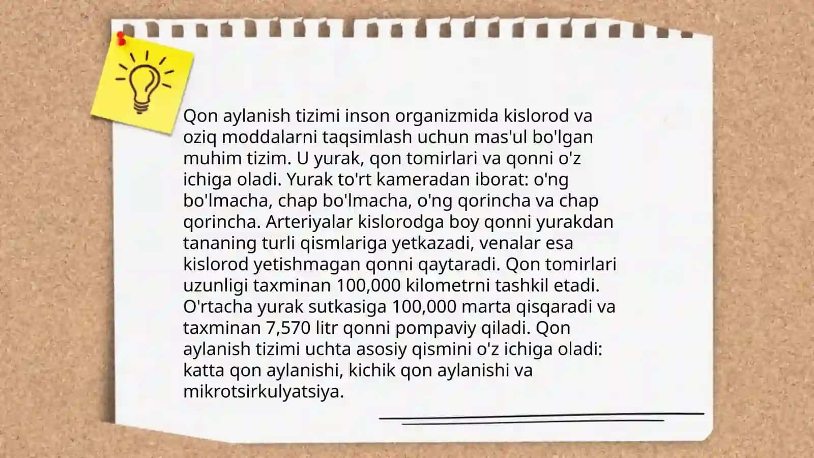 Qon aylanish tizimining xususiyatlari 3