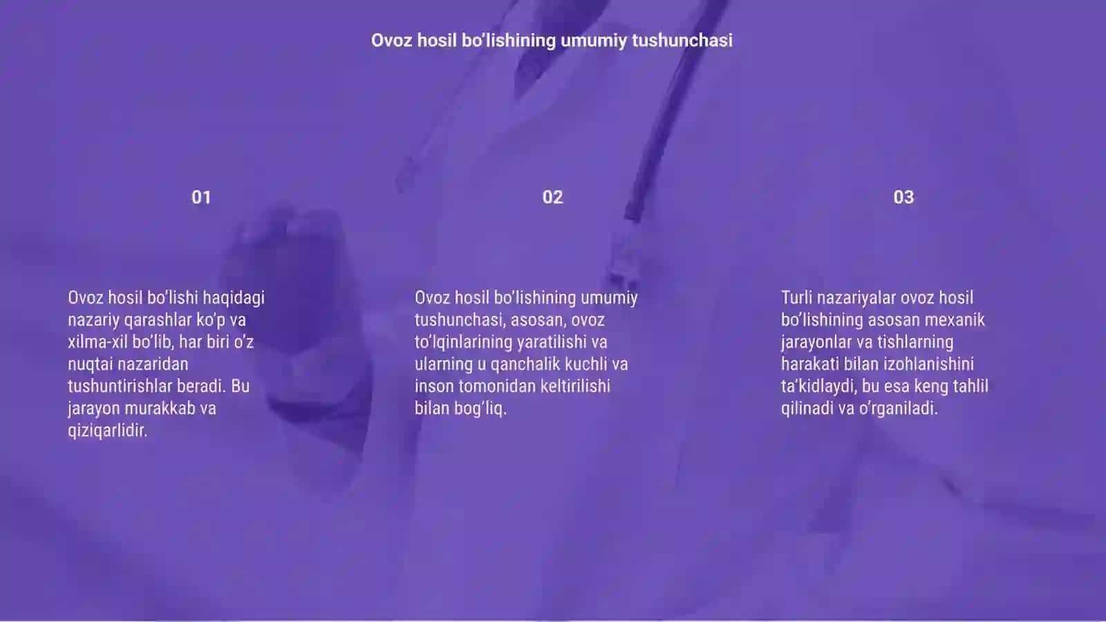 Ovoz hosil bo’lishi haqidagi turli xil nazariy qarashlar 3