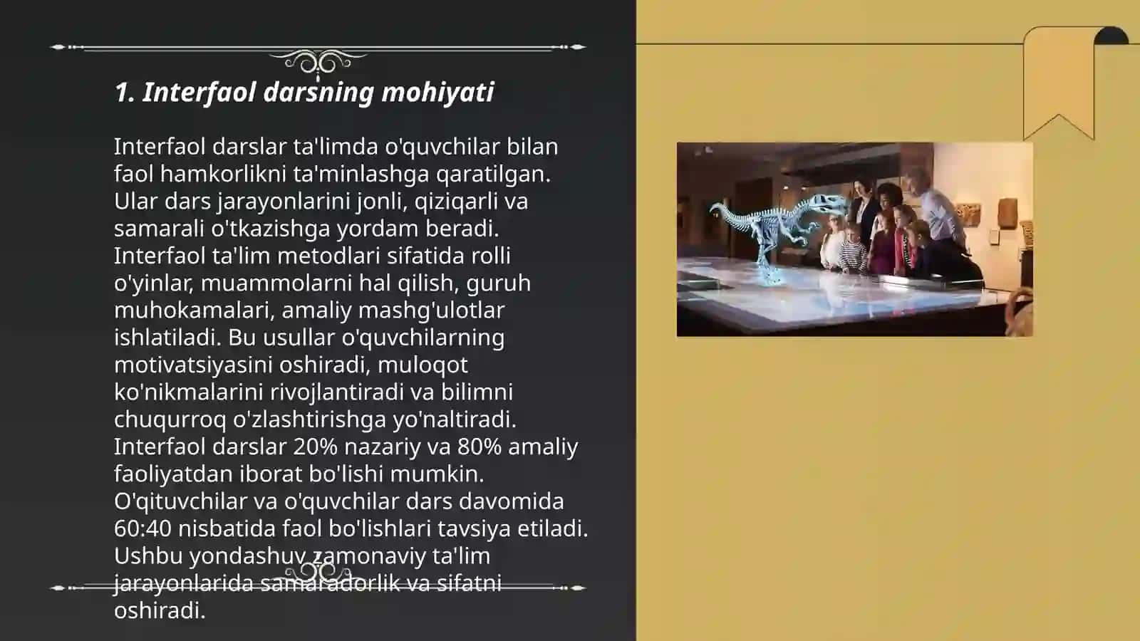 Ta'limda interfaol metodlarni qóllash texnologiyalari 3
