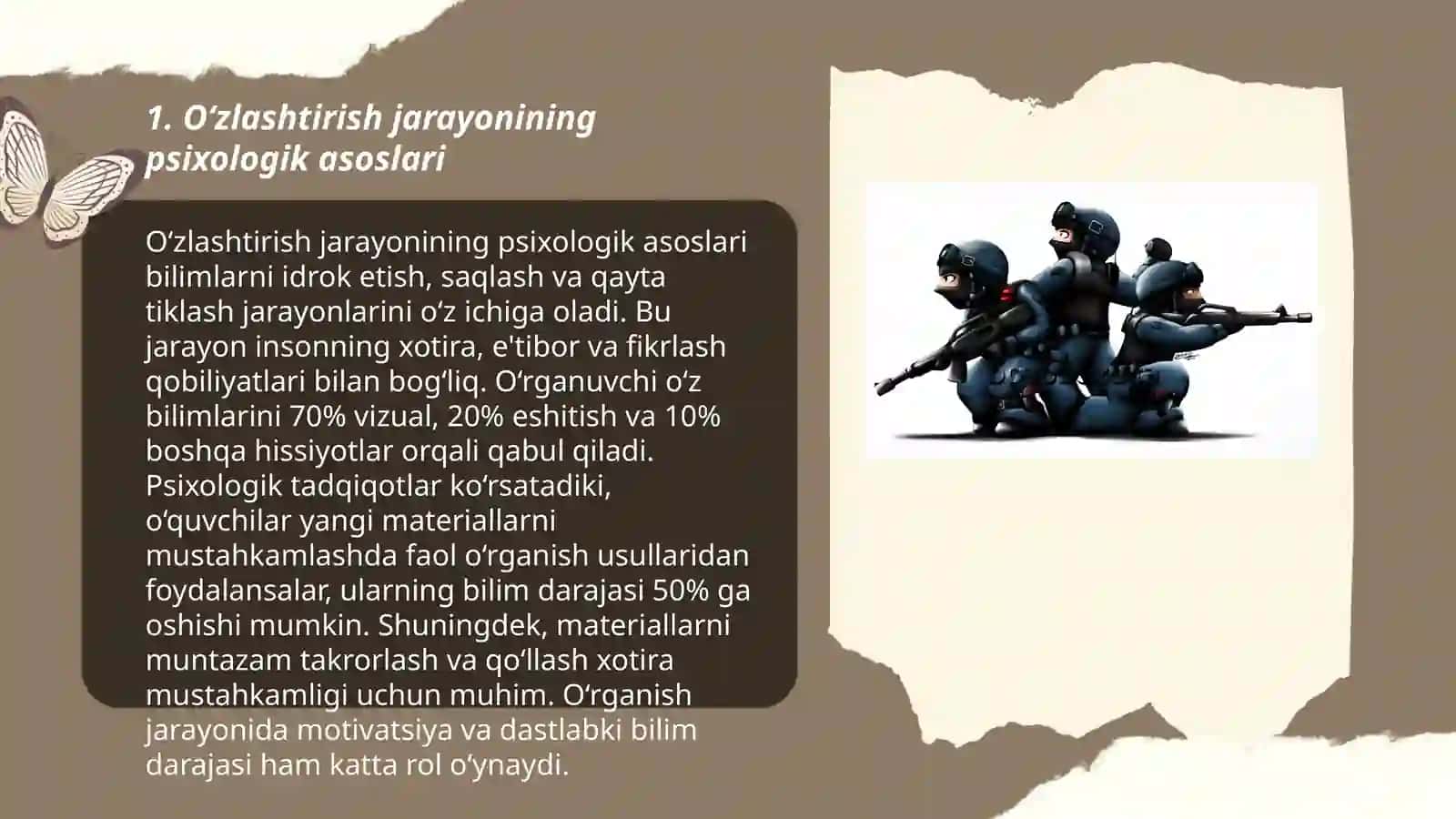 O‘zlashtirish jarayonining psixologik asoslari 3