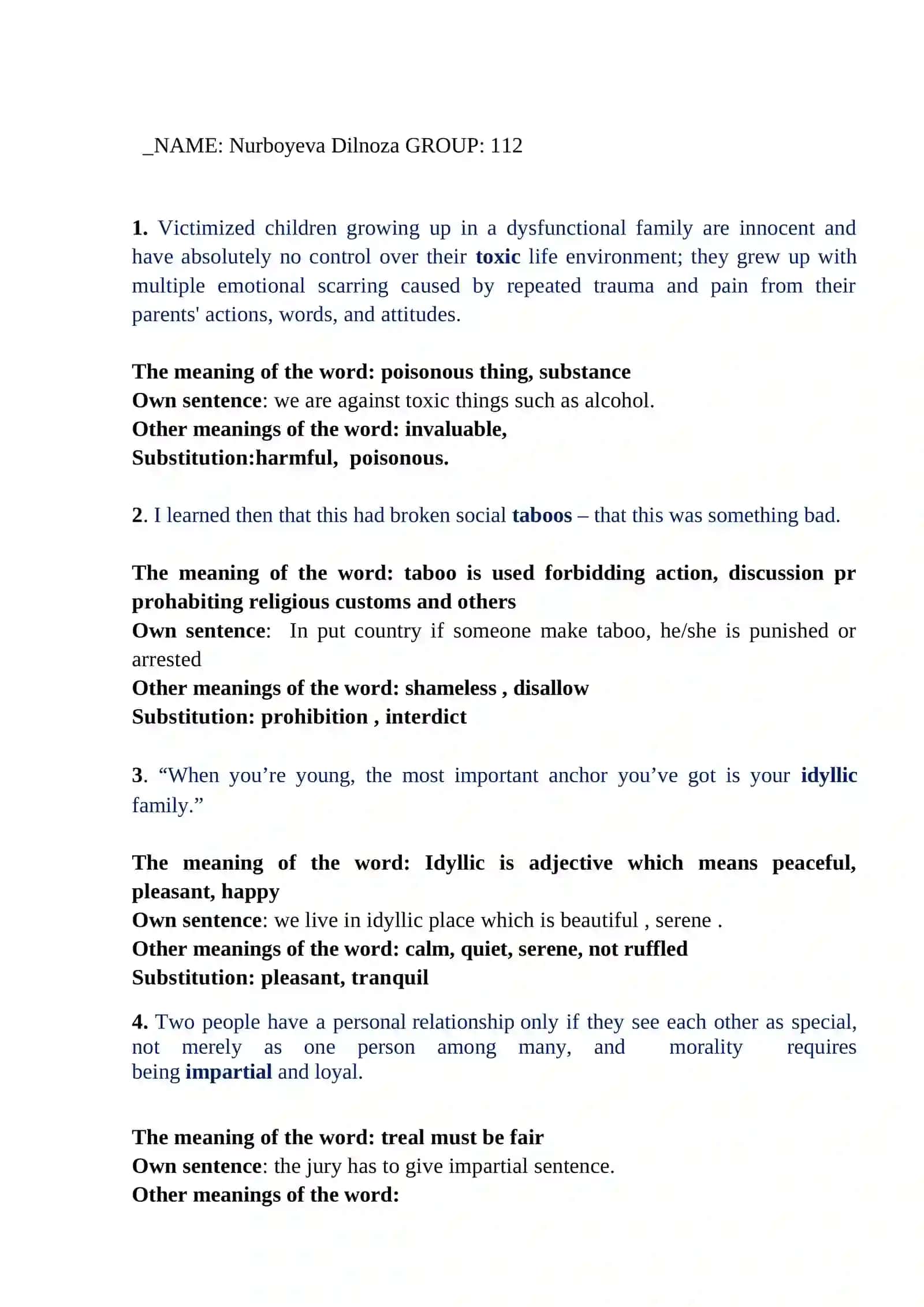 Assignment 5 Contextual meaning 3