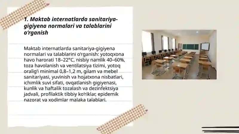 Maktab internatlarda joriy sanitariya nazorati olib borish 3