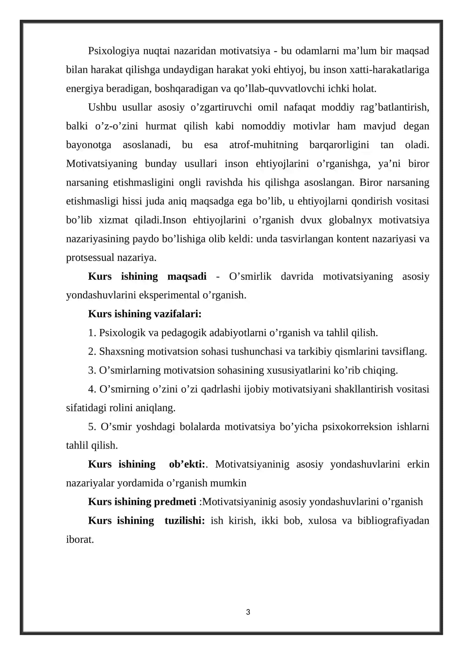 MOTIVATSION YONDASHUVLAR 3