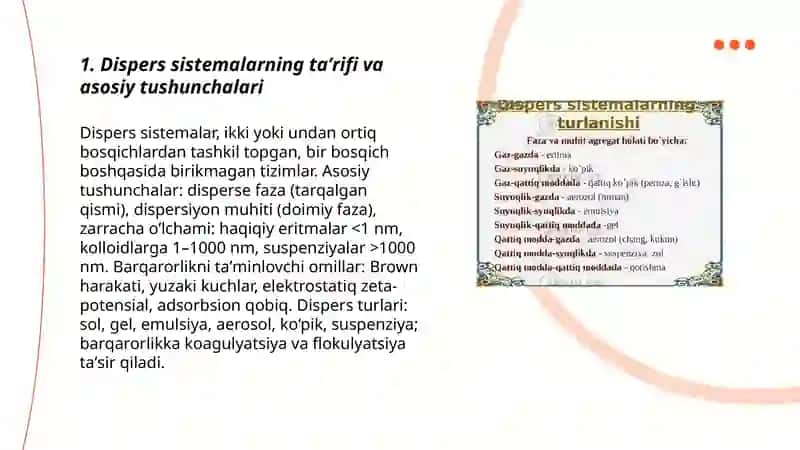 Dispers sistemalar 3