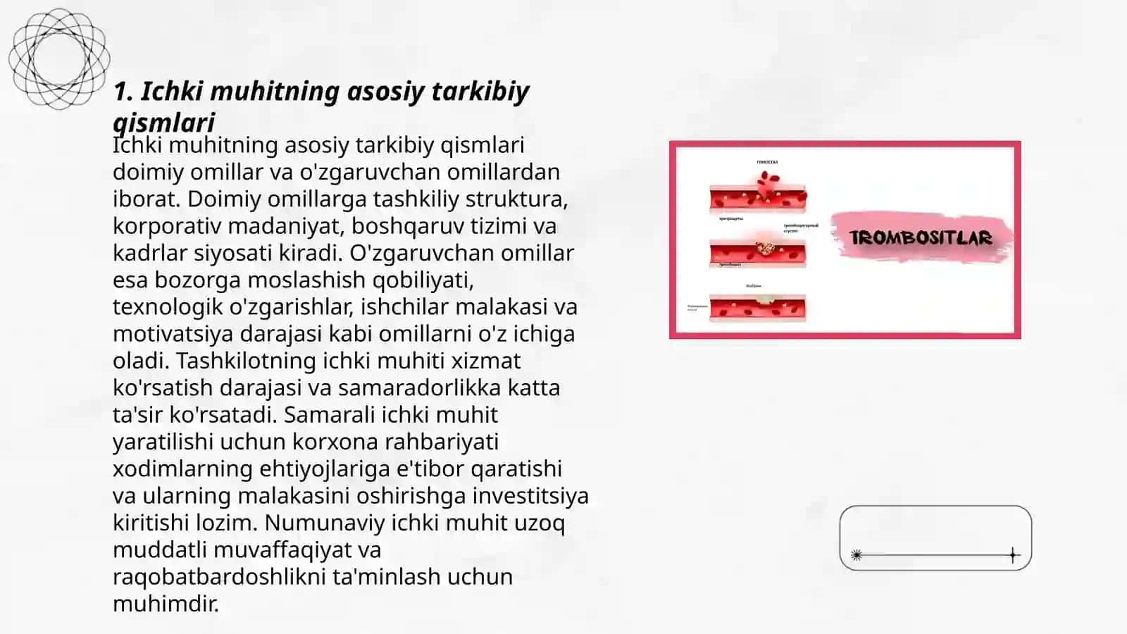 Organizm ichki muhitining tarkibi. Ichki muhit tarkibining yoshga oid xususiyatlari 3
