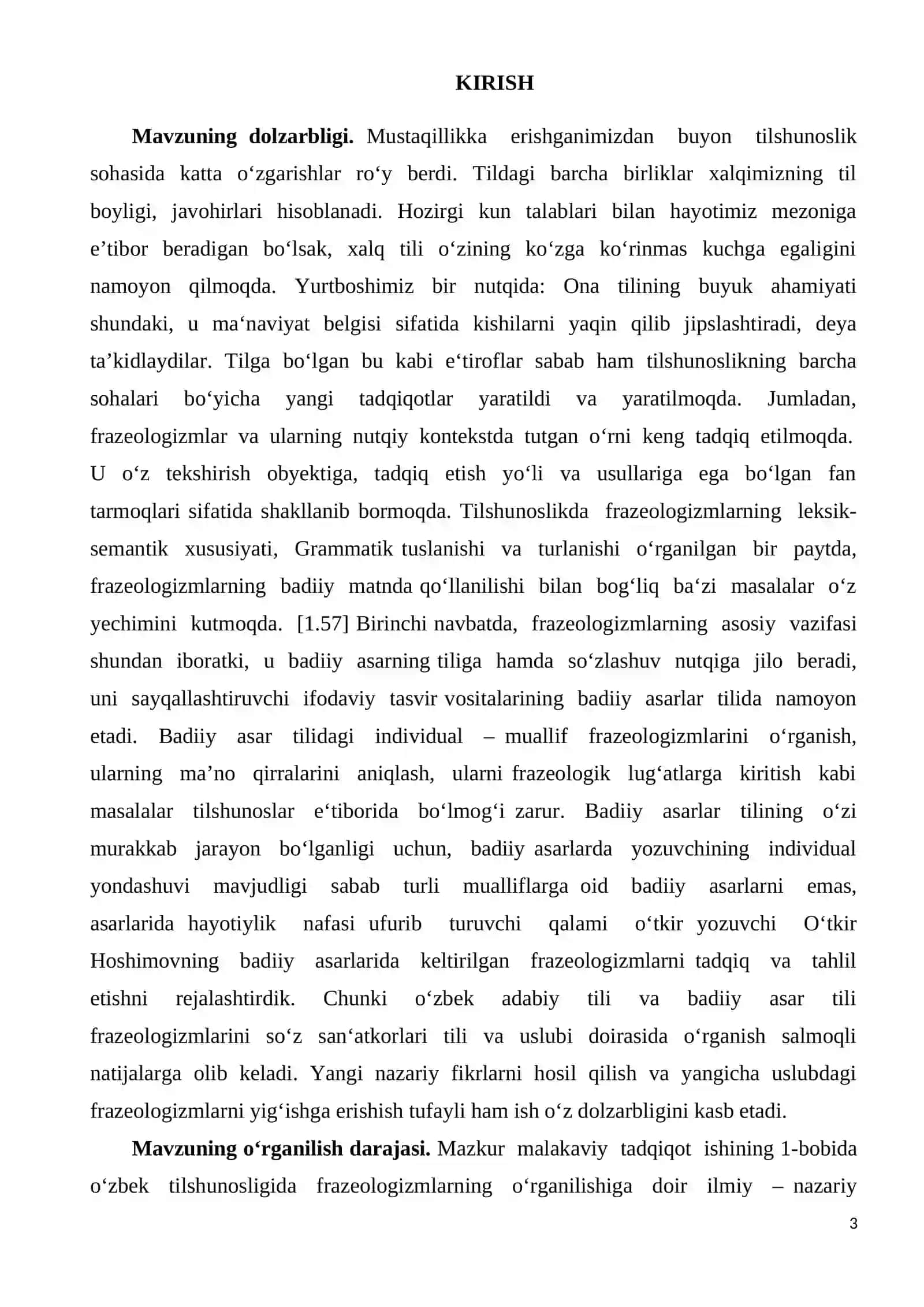 O‘zbek Tili Frazеologiyasi Ilmini 3