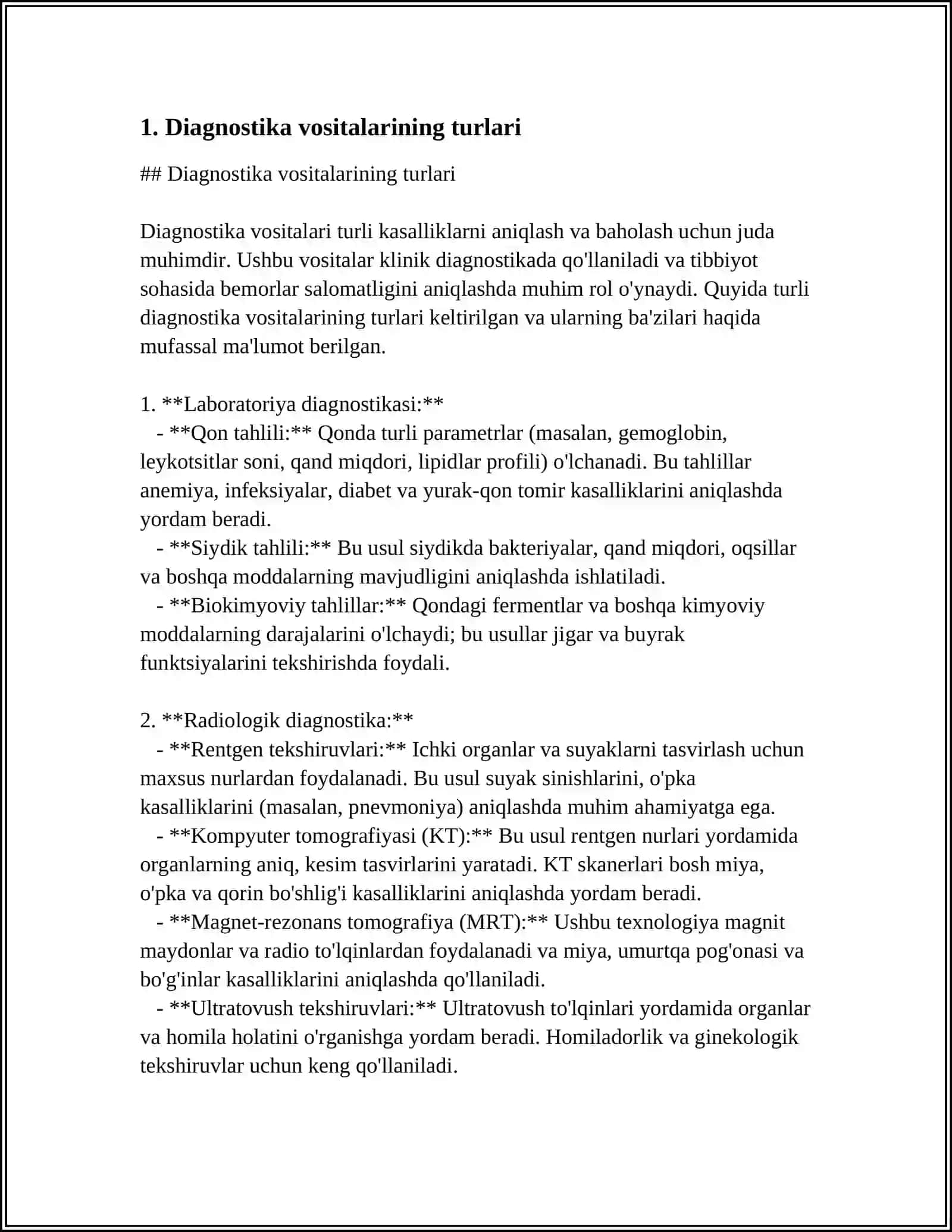 Diagnostika vositalarining turlari 3