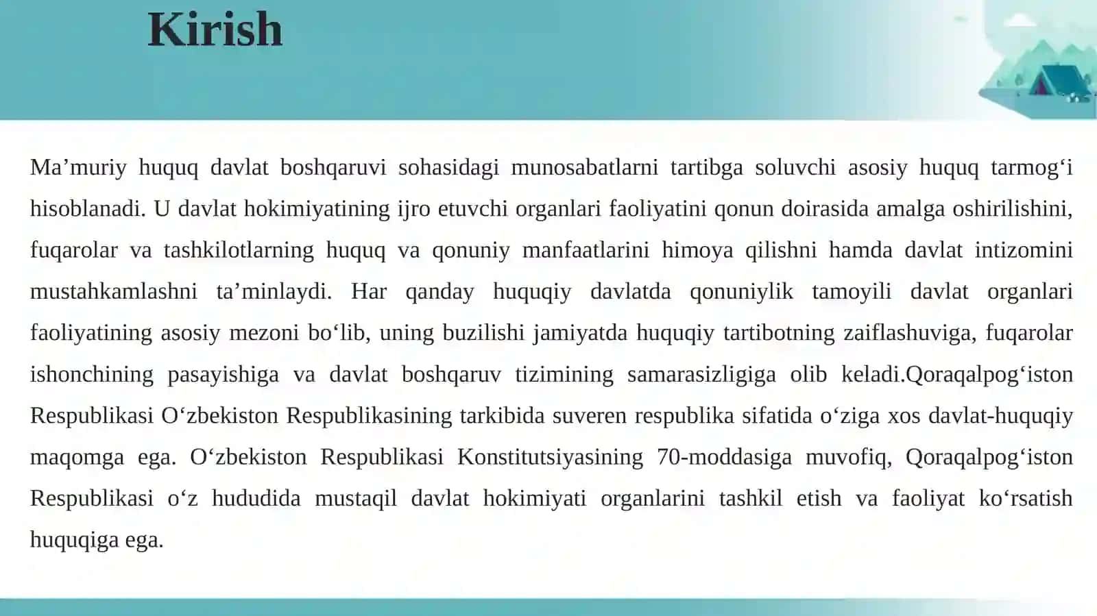 QORAQALPOG‘ISTON RESPUBLIKASI DAVLAT ORGANLARI TIZIMIDA QONUNIYLIKNI TA’MINLASH 3