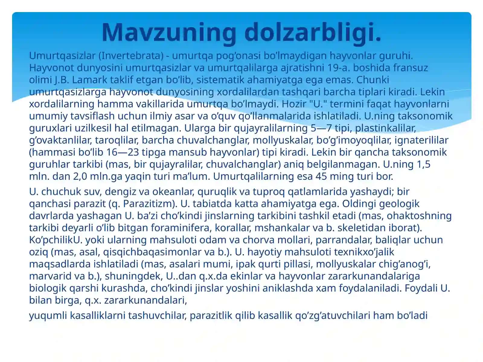 Yassichuvalchanglarning rivojlanish sikli - parazitlik hayot mahsuli 3
