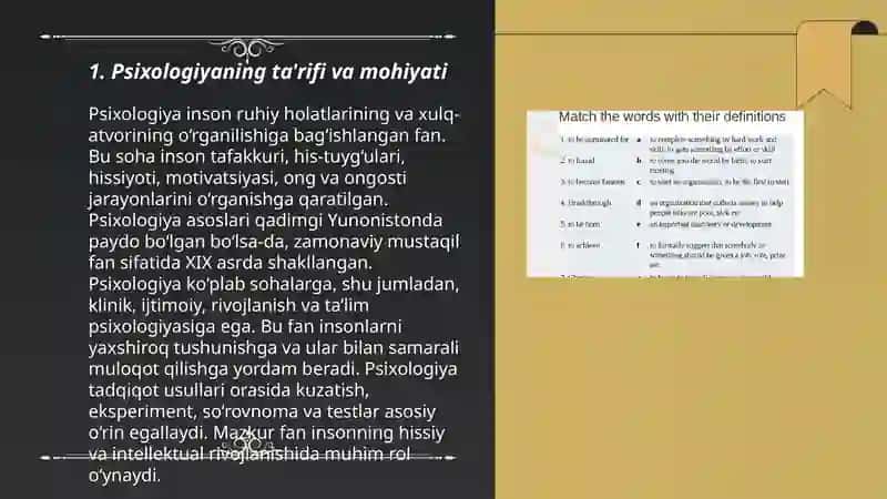Psixologiya fanining maqsad va vazifalari 3