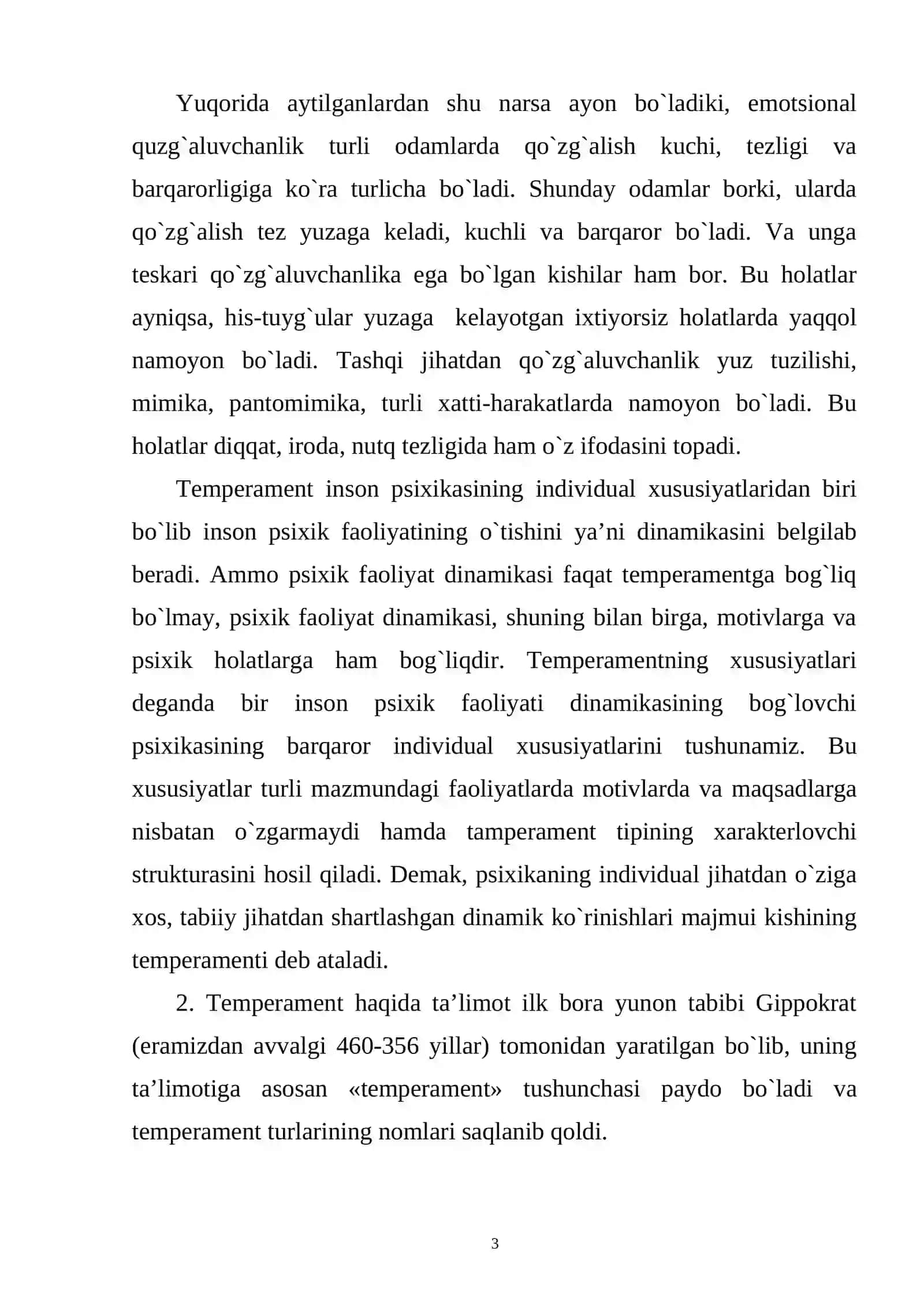 Temperament va uning nazariyalari 3