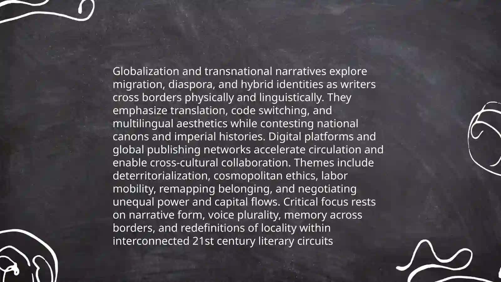 Literature of the world 21 st Century Literature 3