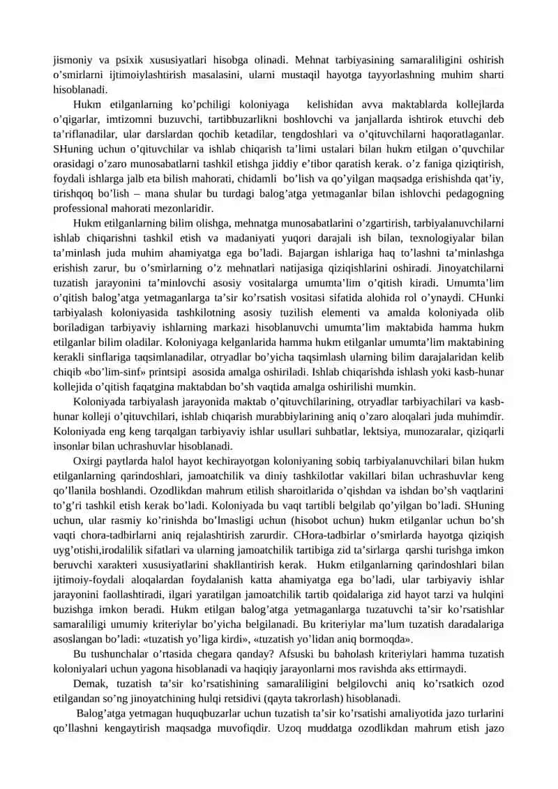Voyaga yetmaganlar jinoyatchiligi muammosi 3