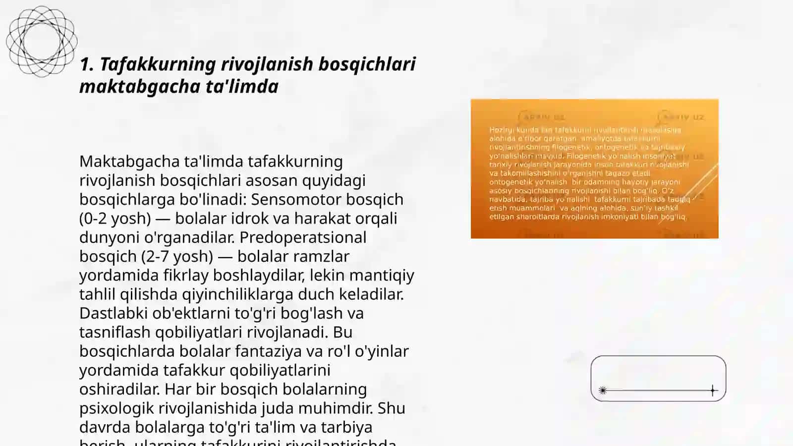 Tafakkurning individual xususiyatlari 3