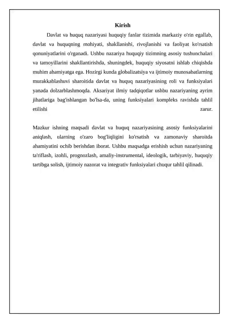 Davlat va huquq nazariyasining mohiyati va metodologiyasi 3