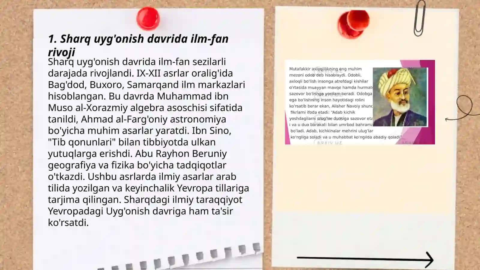 Sharq uyg‘onish davrida pedagogik fikrlarning rivojlanishi 3
