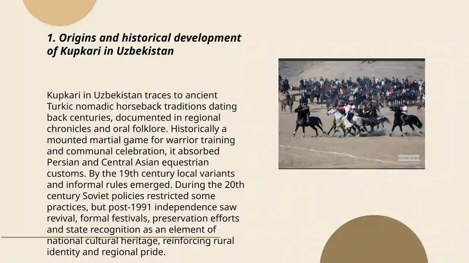Kupkari: Uzbek National Sport 3