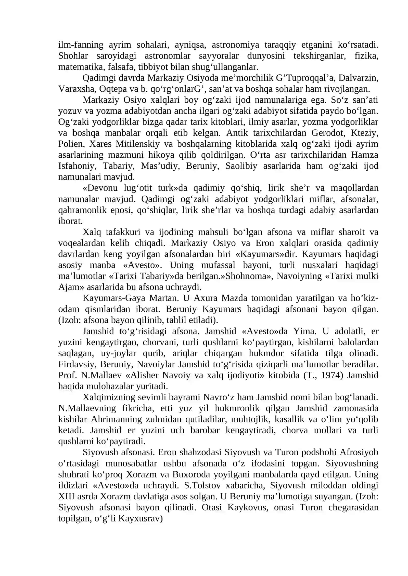 Islomga qadar yaratilgan adabiyot 3