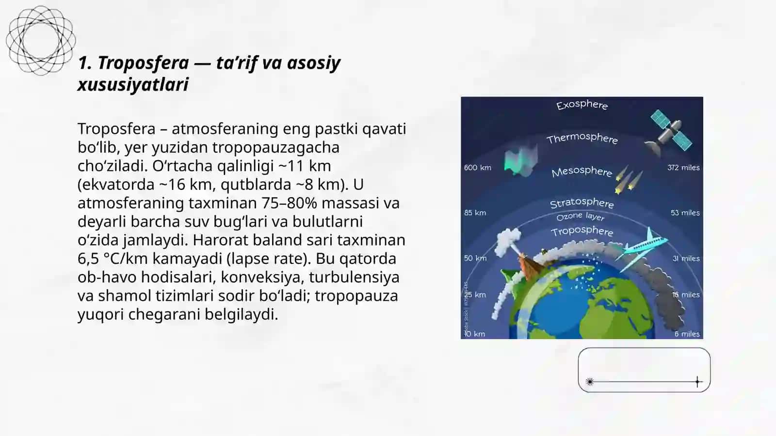 Atmosfera qavatlariga ta’rif 3