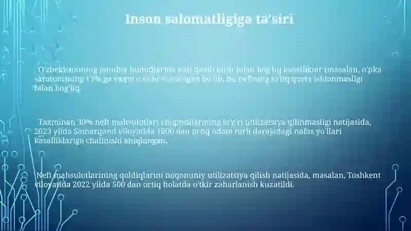 Neft Hayotiy Tsiklining Qayta Ishlanishi Muammolari 3