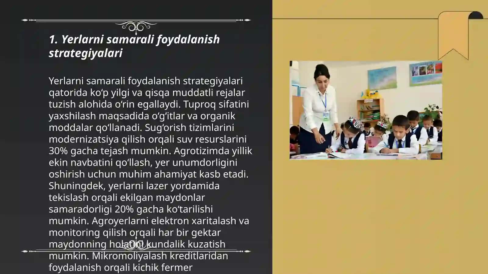 Yerlardan oqilona foydalanish uchun landshaft yerlarini rejalashtirish 3