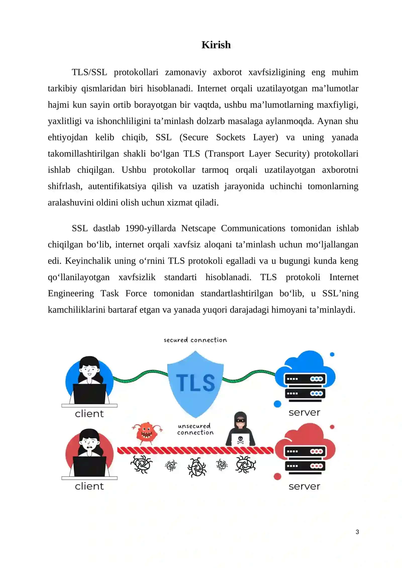 TLS/SSL protokollari evolyutsiyasi va xavfsizlik tahlili 3