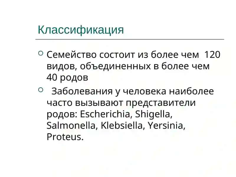 Энтеробактерии 3