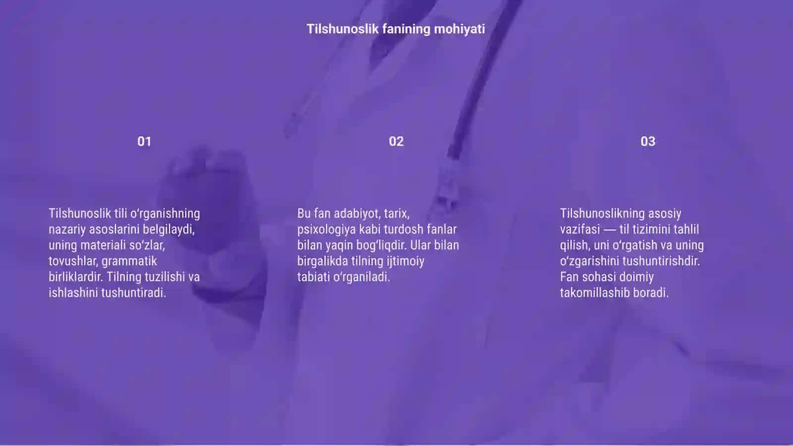 Tilshunoslikning materiali va vazifasi uning turdosh fanlargan munosabati 3