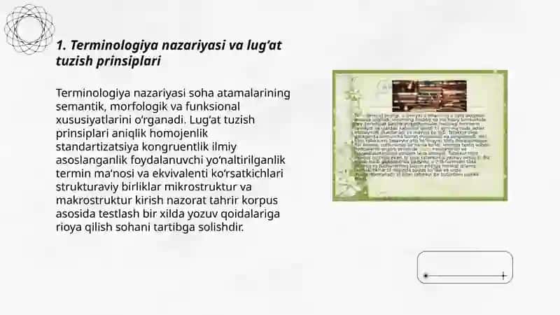 Terminologiya nazariyasi va lug‘at tuzish prinsiplari 3
