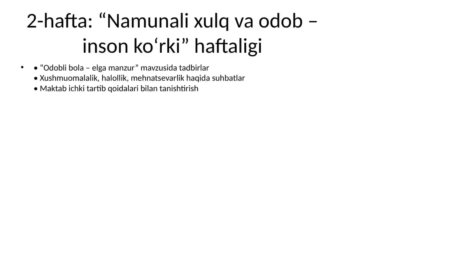 2025–2026 o‘quv yili ma’naviy-ma’rifiy tadbirlar ish rejasi (Sentyabr – Oktabr) 3