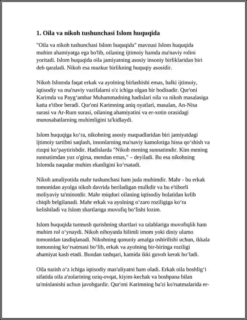 ISLOM HUQUQ SHUNOSLIGIDA OILA NIKOH TUSHUNCHALARI 3