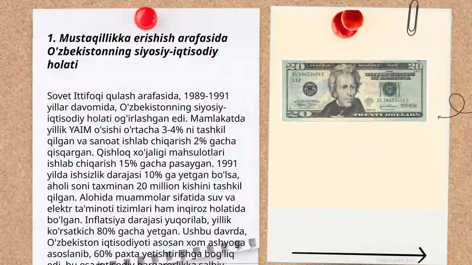 Mustaqillikka erishish arafasida O'zbekistonning siyosiy-iqtisodiy holati 3