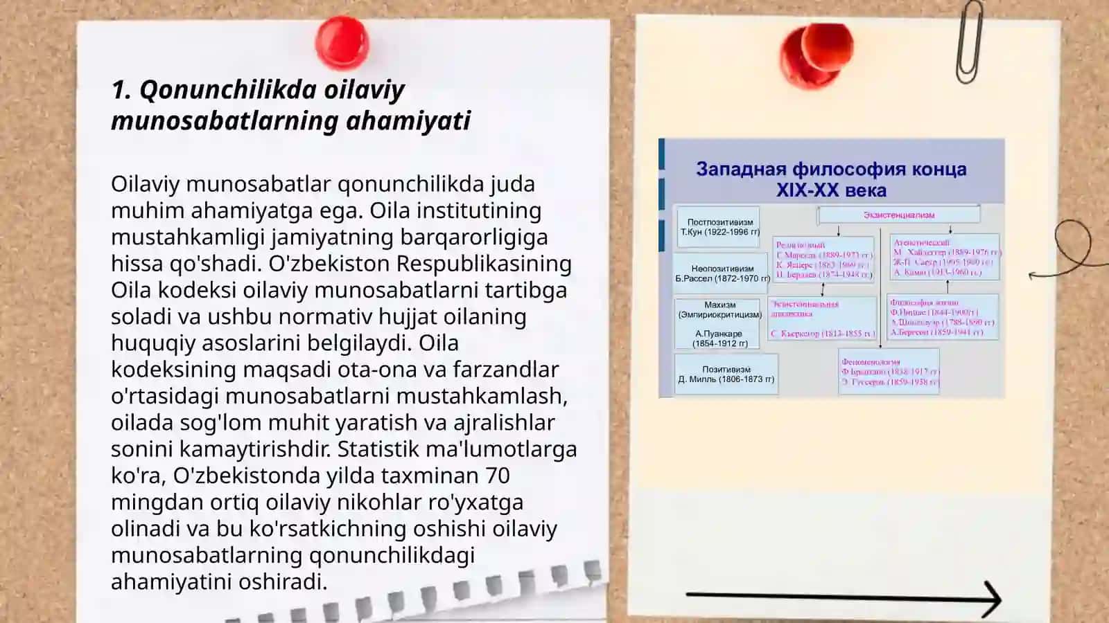 Qonunchilikda oilaviy va fuqarolik munosabatlarni tartibga solishning tarbiyaviy ahamiyati 3