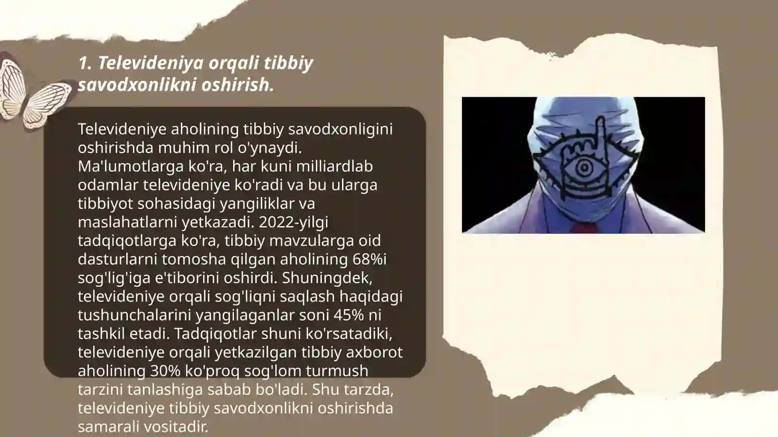 Televideniyaning tibbiy savodxonlikni oshirishdagi roli 3