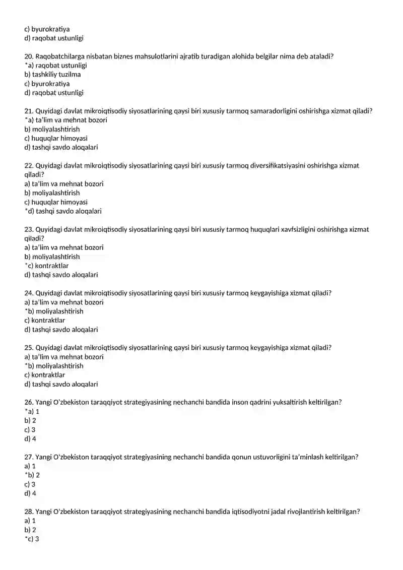 Iqtisodiy siyosatga kirish 3