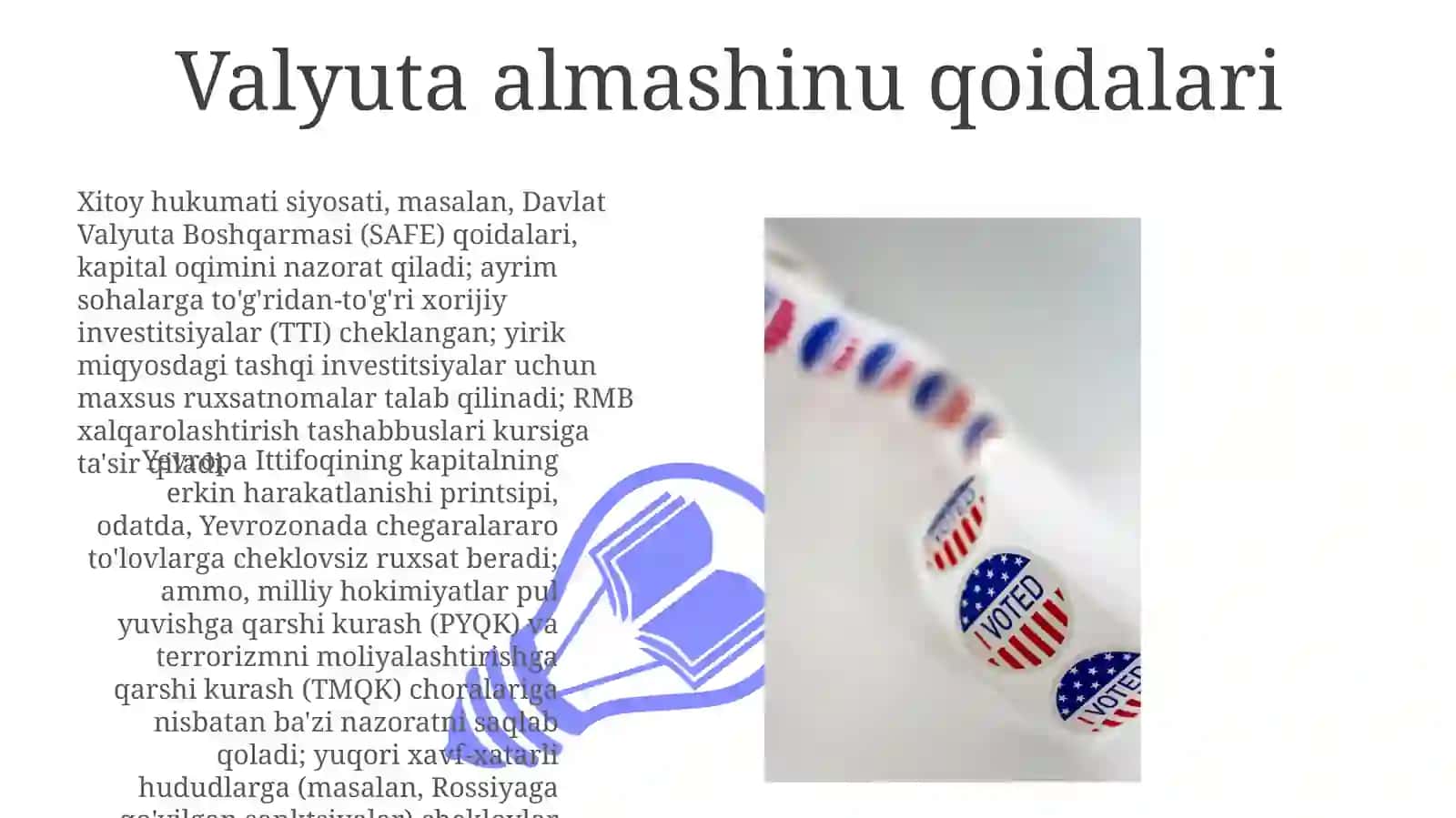 Davlatning tashqi iqtisodiy faoliyatini tartibga solish siyosati 3