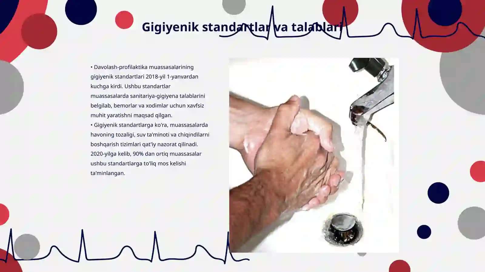 Loyiha materiallari bo'yicha davolash-profilaktika muassasalarini gigiyenik baholash 3