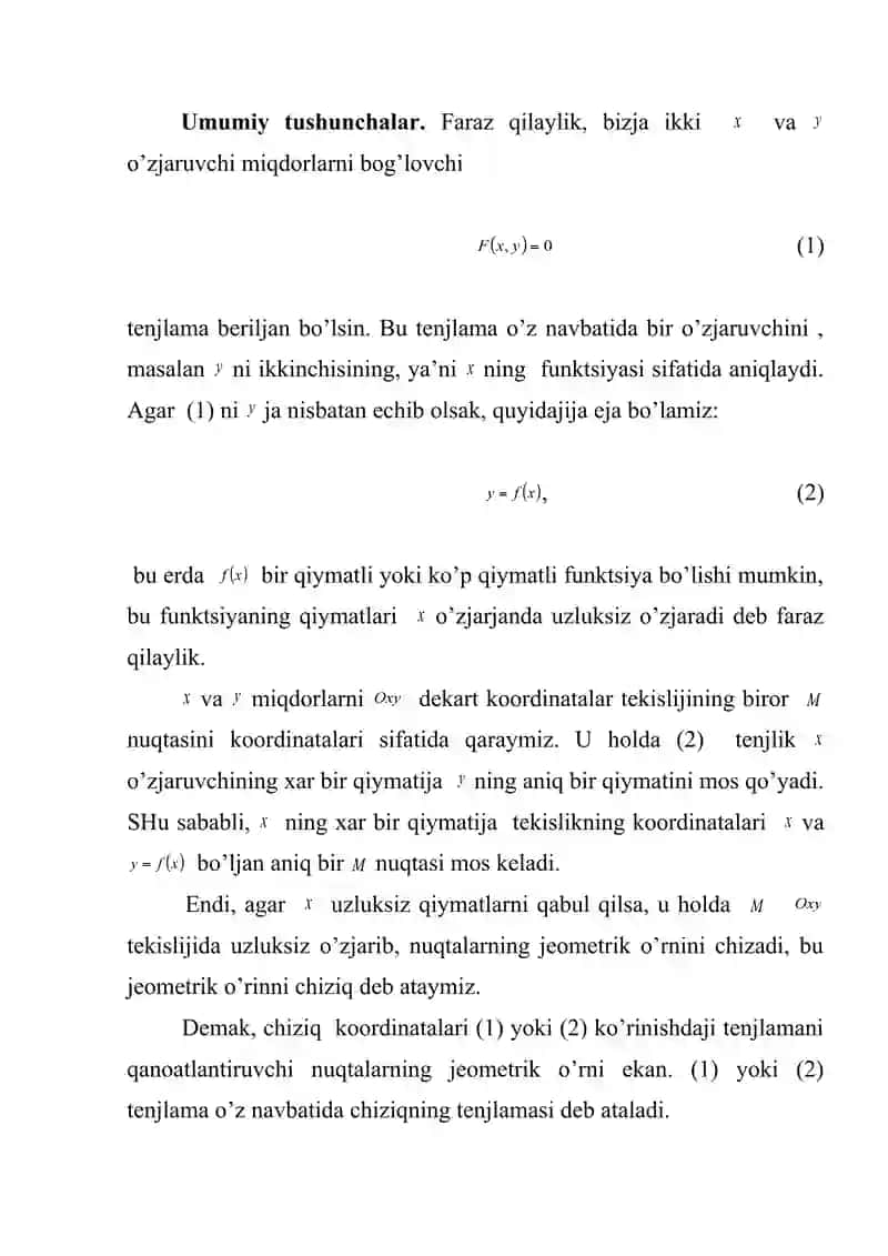 Tekislikdagi to’g’ri chiziq. 3