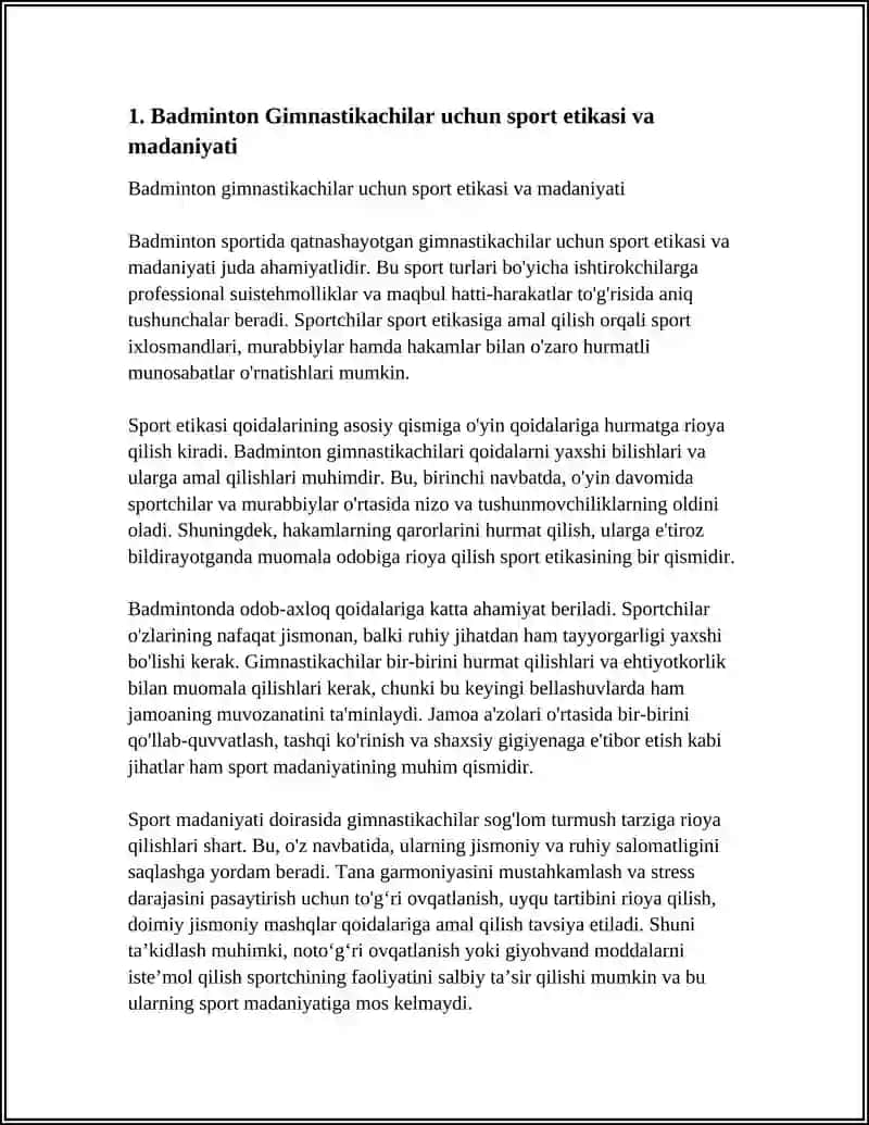 BADIIY GIMNASTIKACHILARGA MASHQLARNI O'RGATISH USLUBIYATI ASOSLARI VA TEXNIK TAYYORGARLIGI 3