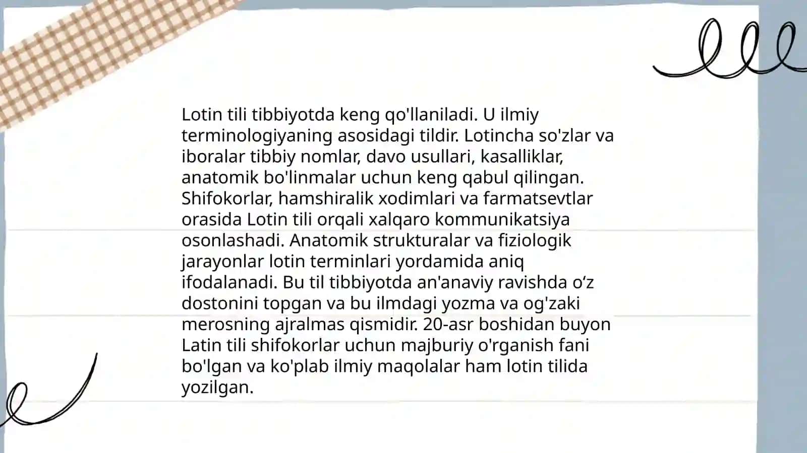 Lotin tili va tibbiy terminalogiya fani 3