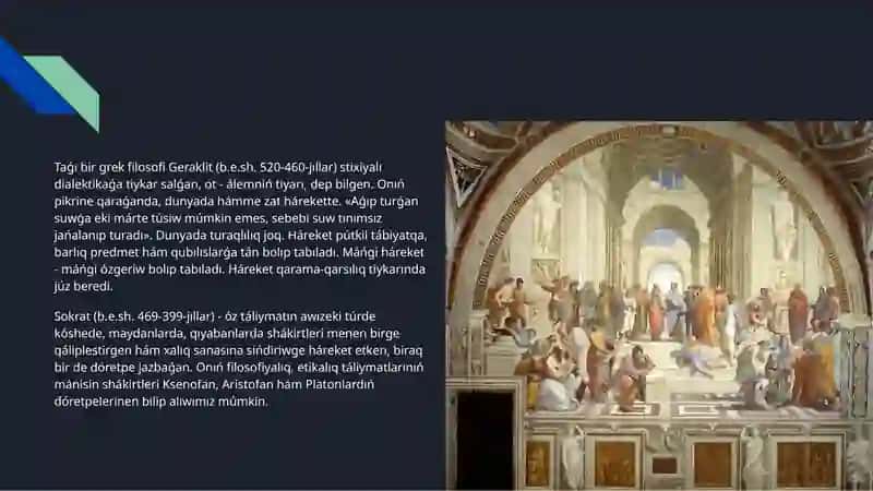 BATIS FILOSOFIYASINIŃ TIYKARǴI BAǴDARLARI HÁM OLARDIŃ ILIM-PÁN RAWAJLANIWINA TÁSIRı 3