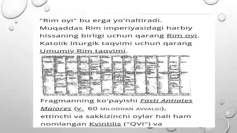 Rim kalendari 3